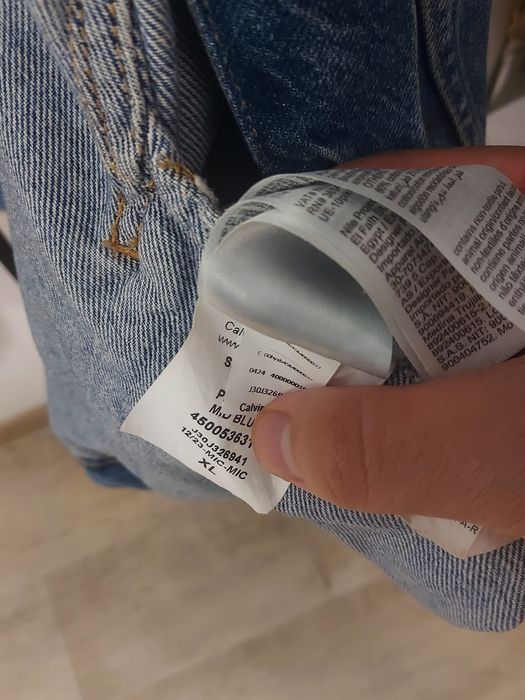 Calvin klein джинсовка