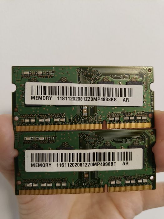 2 x memorie RAM 4gb