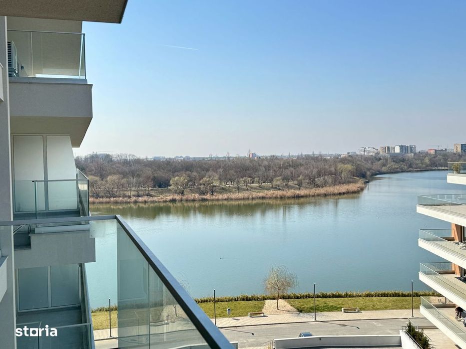 Apartament cu 3 camere -bucatarie inchisa- Lebada Lake Residence