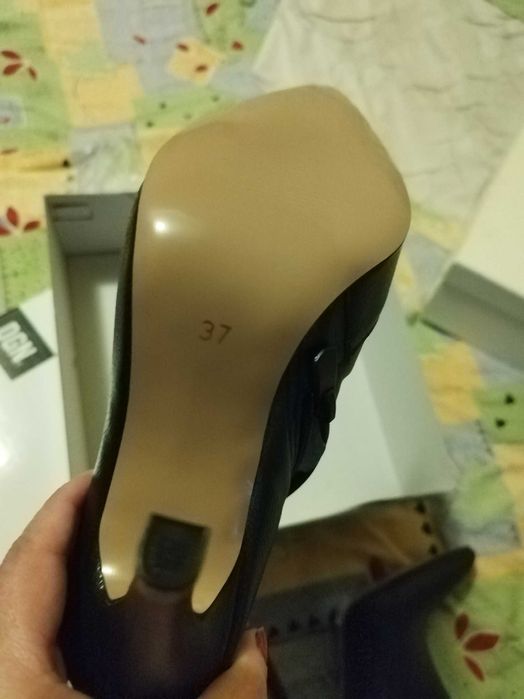 Botine noi, elegante ,negre nr 37