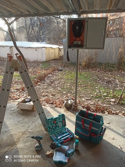 Установка зарядное устройство для Электромобилей.
7квт зарядка установ