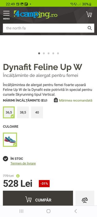 Incaltaminte de alergat pentru femei Dynafit Feline Up W, 25.5 cm