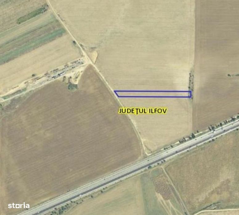 Teren Intravilan Branesti 4500mp Acces Asfalt si A2-deschidere 22ml