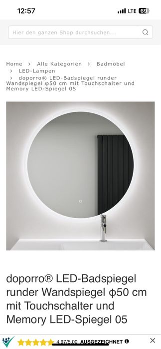 Oglinzi de baie Doporro