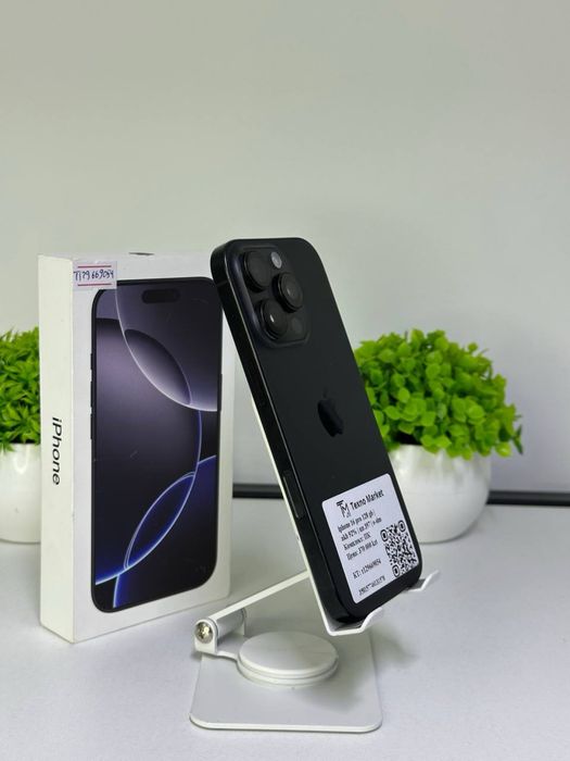 iphone 16 pro 128 gb | akb 92% | цп 397 | e-sim Комплект: ПК