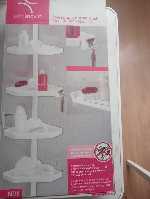 Новая стойка в ванную . Турция.