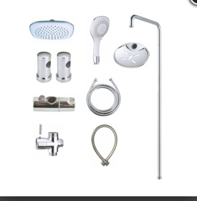 Set dus inox 304 - 4 functii Gehler Runde