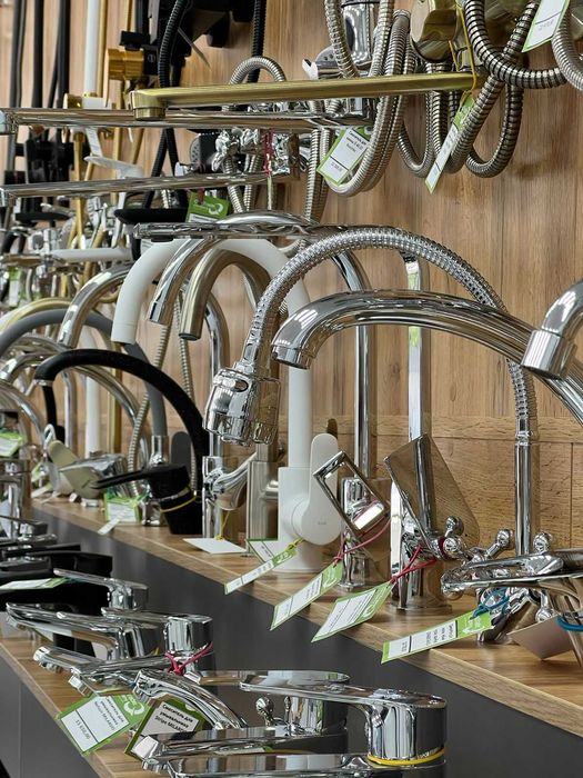 Смесители  кухня, раковина, ванна