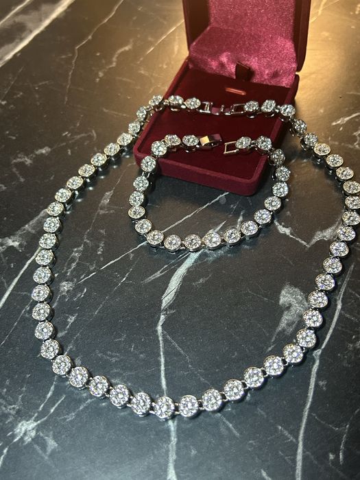 Set colier + brățară Tennis