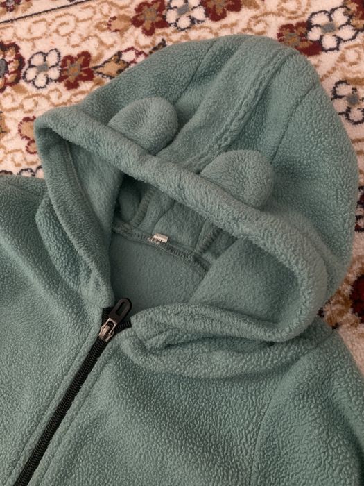 Детская флисвый комбинезон