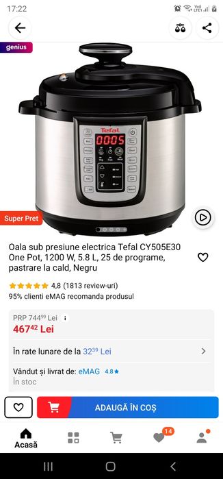 Tefal one pot oala