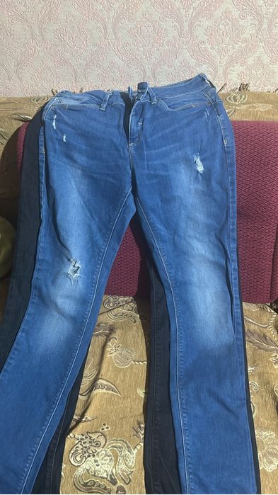 Джинсы, несколько штук, спорт шик