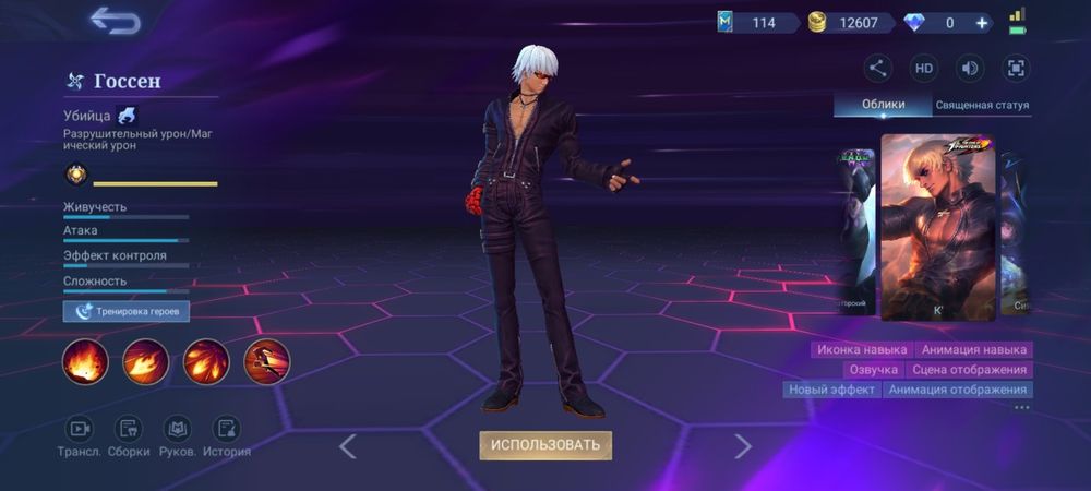 Аккаунт для мобильной игры