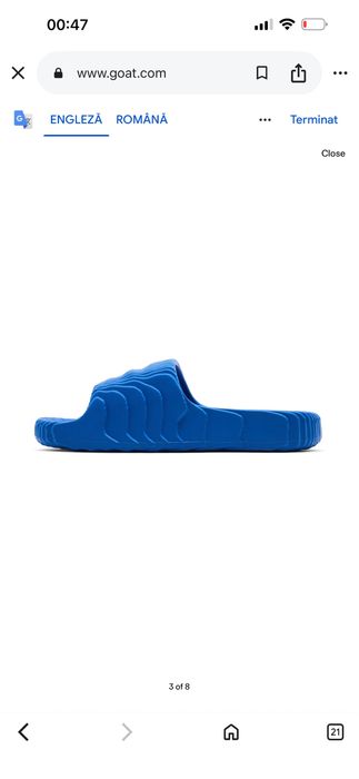 Papuci adidas adilette 22