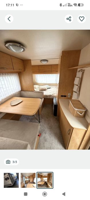 Rulota caravana Caravelair antares 400