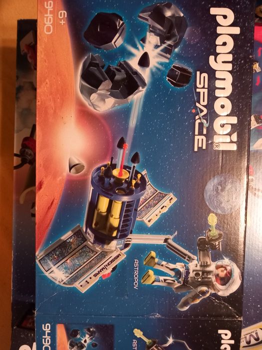 Playmobile space - станция, марсоход за проучвания, Марс мотор