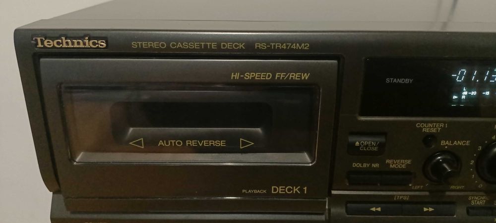 Deck  casetofon Technics RS-TR474 M2 JAPAN