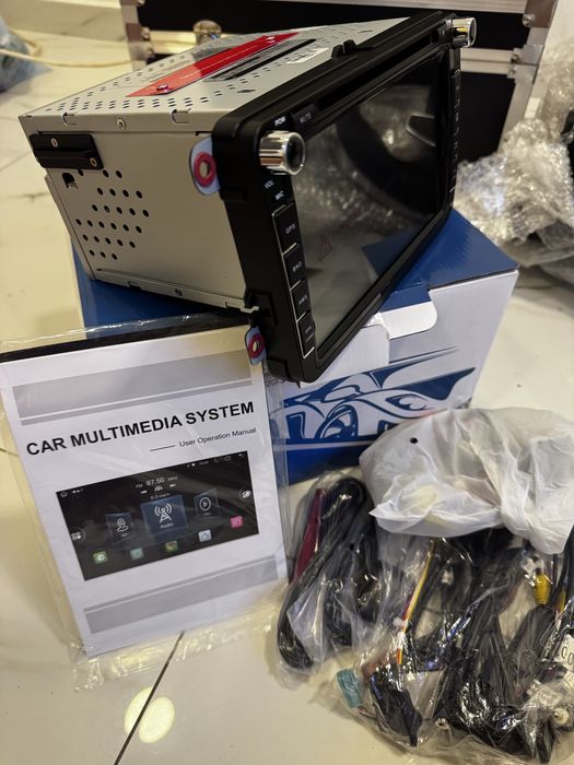 Navigație Dedicată VW / Skoda / Seat – Ecran Touchscreen, CD/DVD, Bluetooth, GPS – NOUĂ