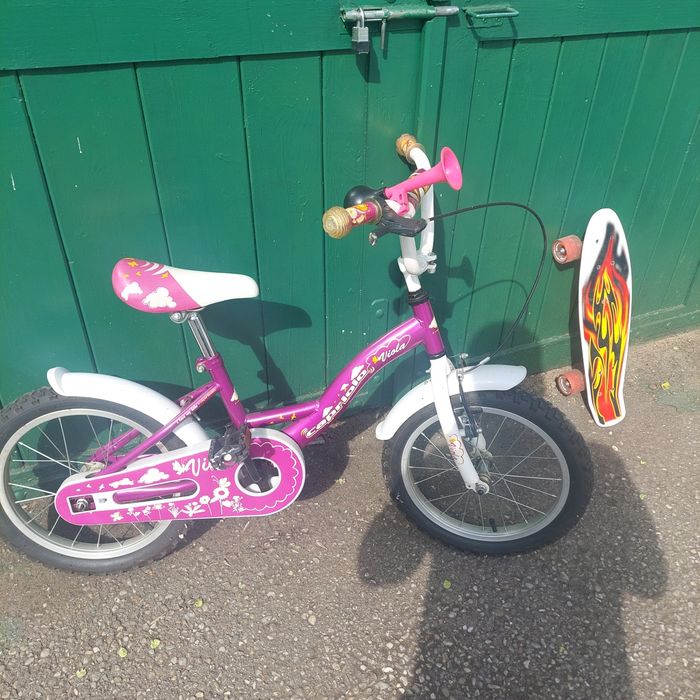 Bicicleta copii cu roata de 16" + CADOU skateboard copii !!!