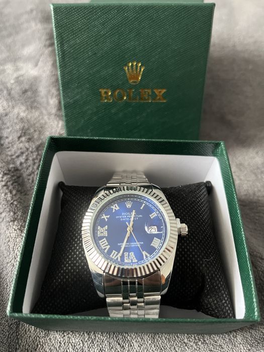 Rolex Datejust – ceas de lux, cadran albastru, nou,