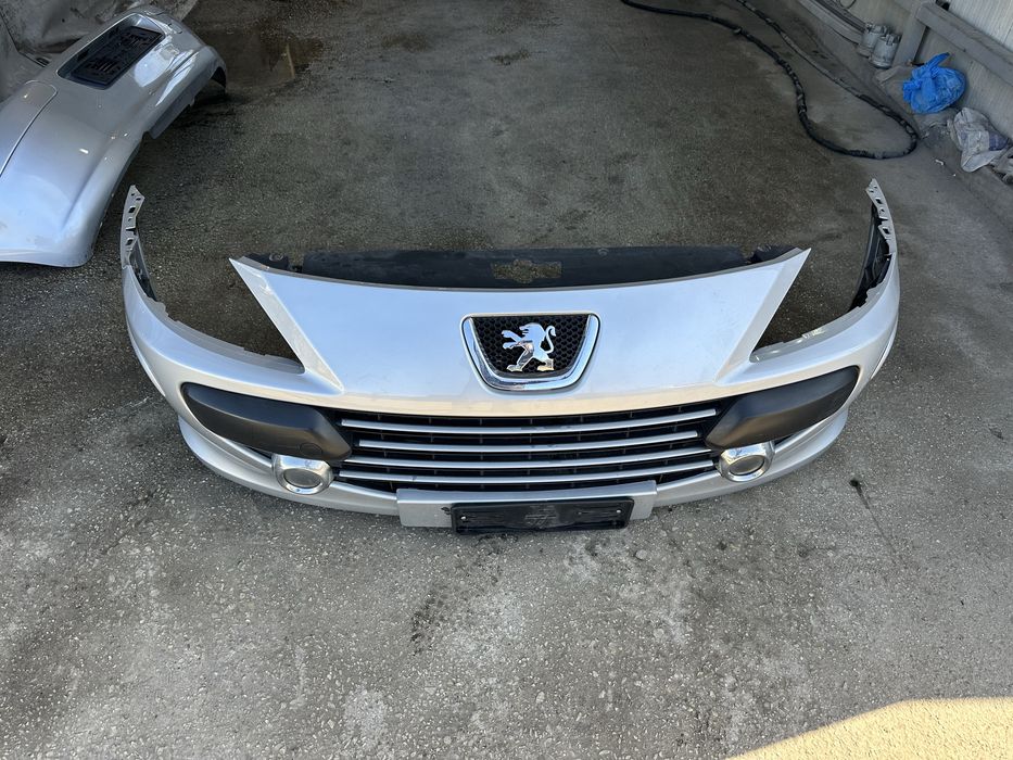 Предна броня комплект за Пежо 307 фейслифт 2005-2009г.!