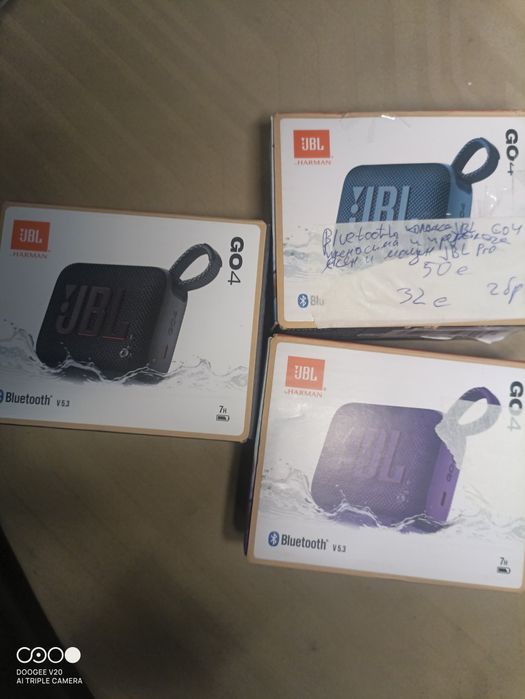 Bluetooth колонка JBL CHARGE 6 BLACK 45 W, BLUETOOTH, батерия 28 часа,