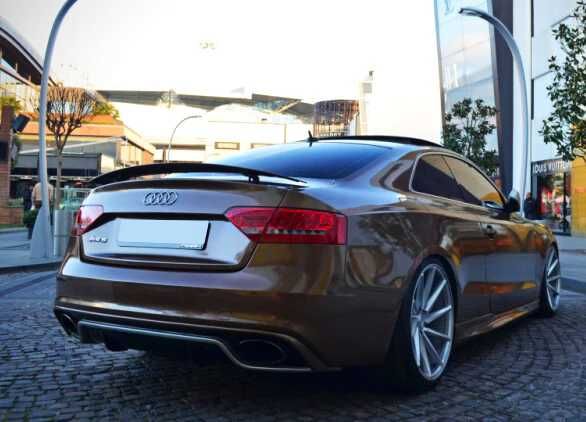 Prelungire bara spate fusta spoiler lip difuzor AUDI A5 8T COUPE