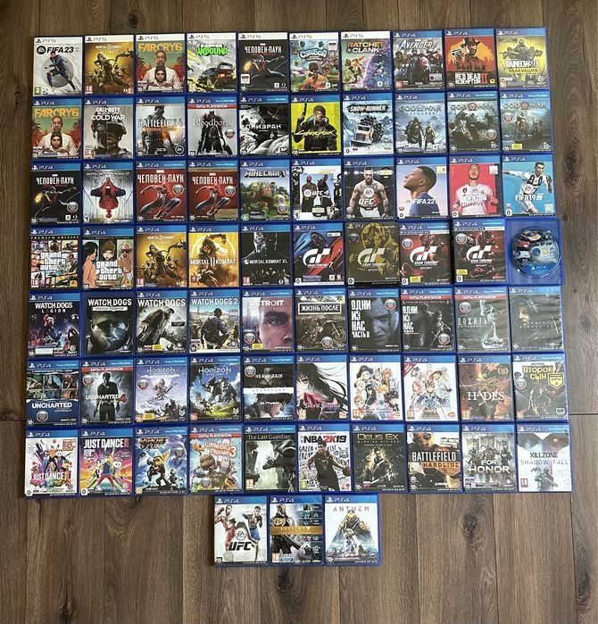Диски игры пс4 пс5 на дисках ps4 ps5 - Игры для приставок Петропавловск ...