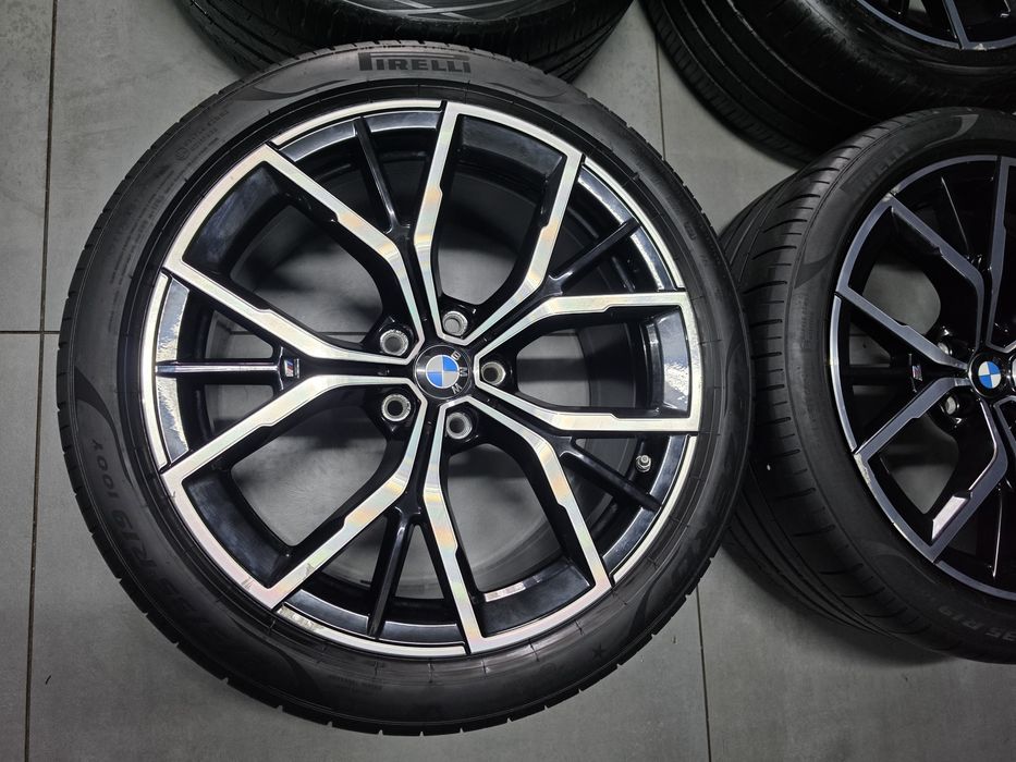 Set 4 roti  Bmw 845m Y-spoke , seria 5 , g30, seria 7 , seria 8 , originale r19