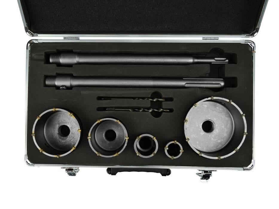 Set carote pentru beton 9 piese