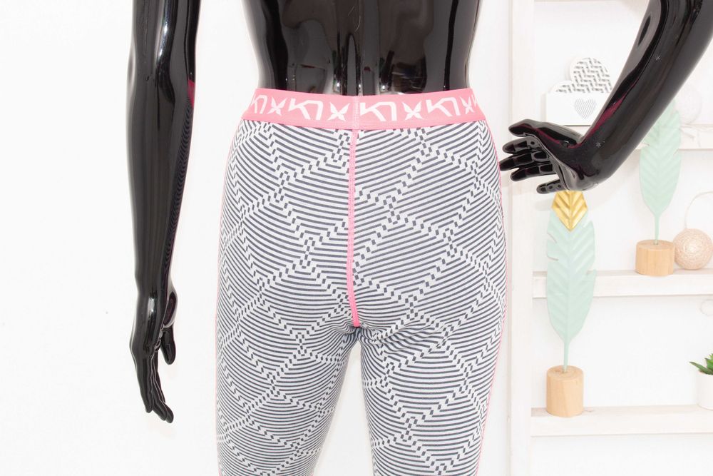 Kari Traa дамски клин сив термо бельо от мериносна вълна M