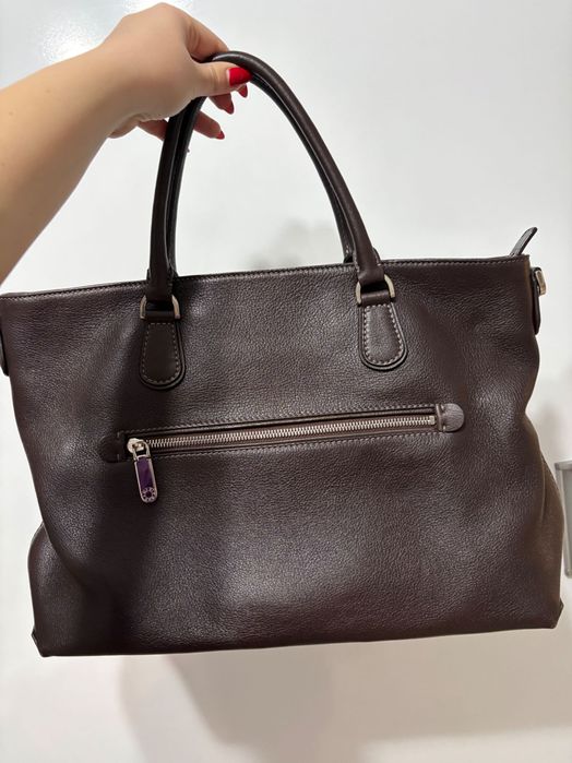 чанта Neri Karra естествена кожа