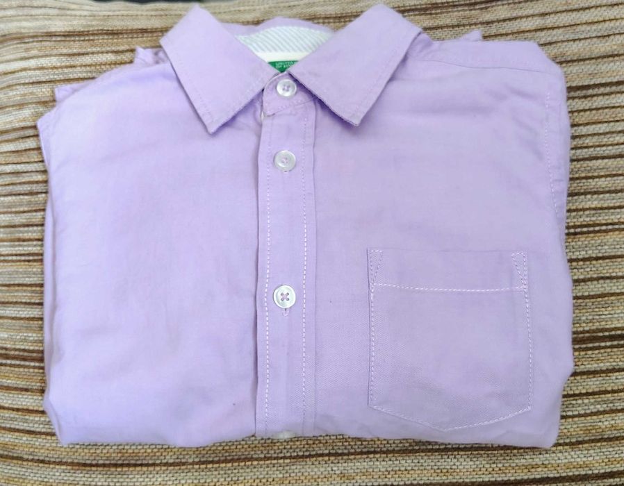 Детска риза марка Benetton за момче 6-8 год./ 130 см.