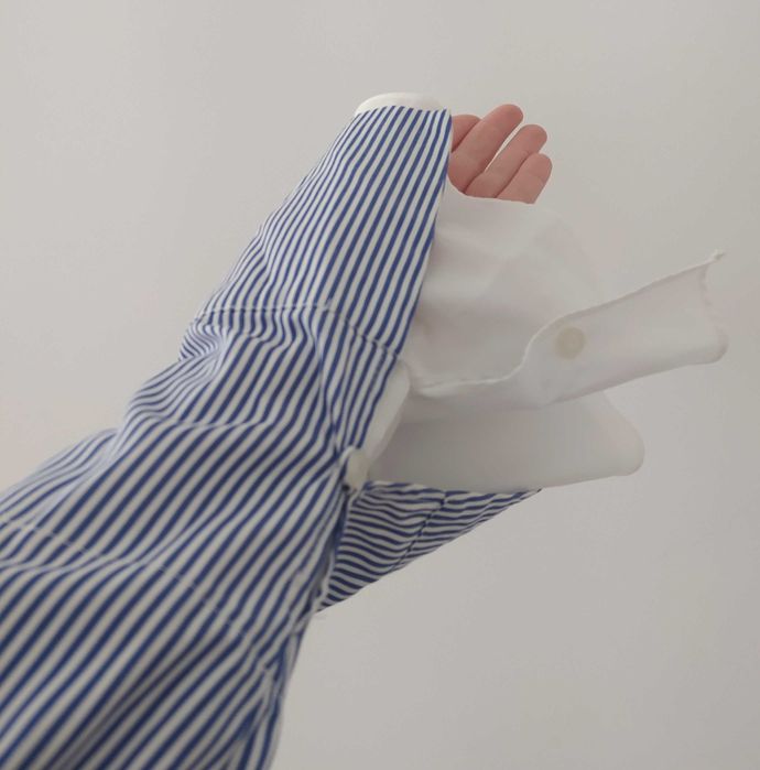 Cămașă mâneci bufante M