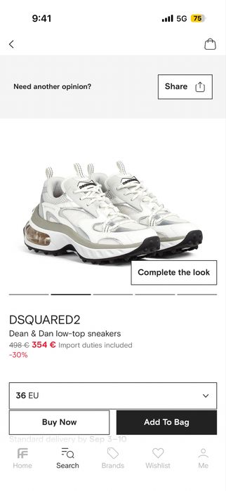 Маратонки DSQUARED2