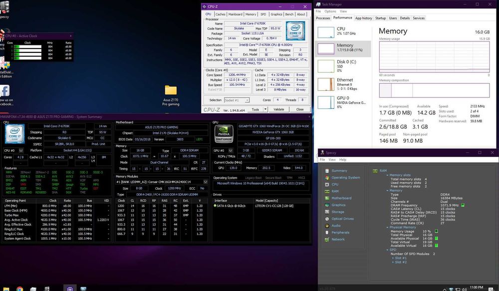 Rami 16Gb DDR4 (2x8) Vengeance LPX vandut