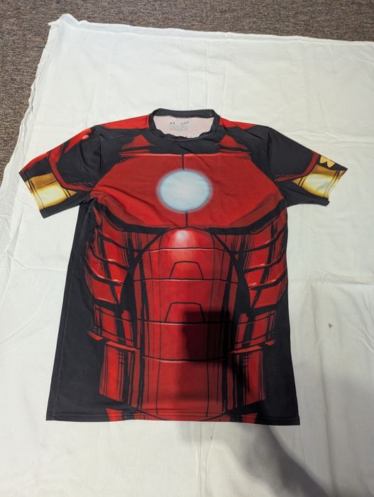 Тениска Marvel,under armour Iron Man