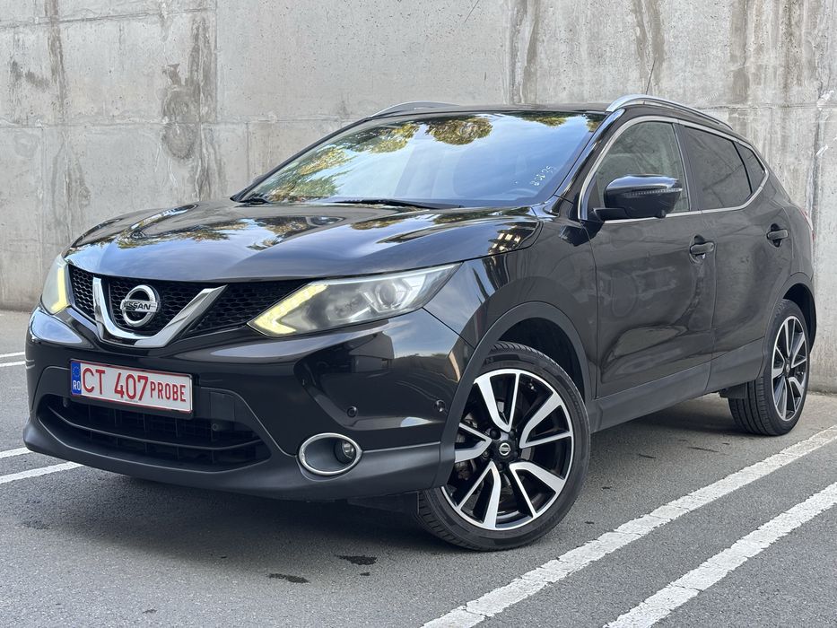 Qashqai Tekna/Full piele perforata/Panoramic/Camere 360/Jante 19/Lane assist/Blind Spot/Brake assist/Garantie 12 luni