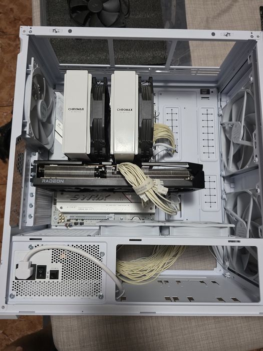 Noctua NH-D15 chromax.black + Noctua NA-HC4