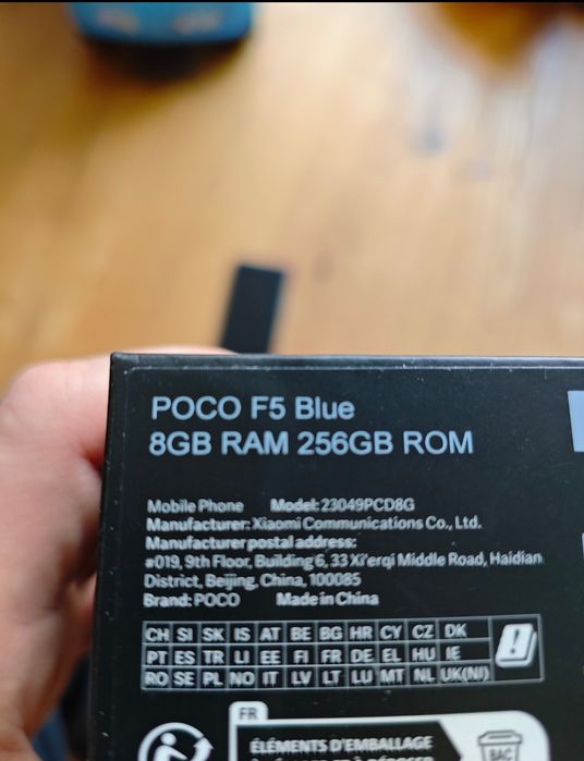 Poco F5  8/256 Син