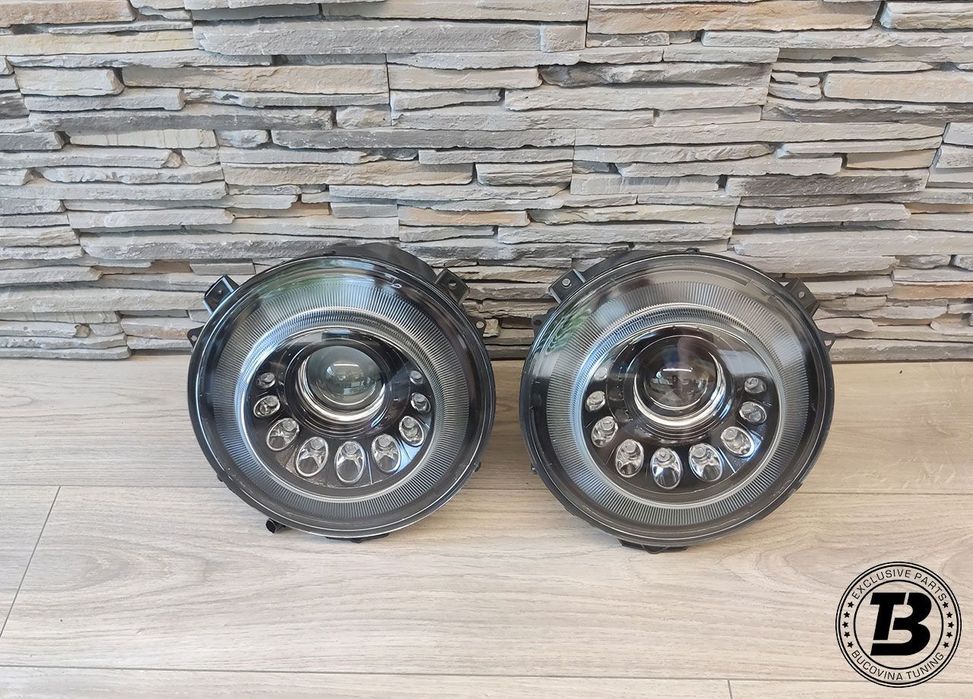 Faruri LED compatibile cu Mercedes W463 G-Class B Design