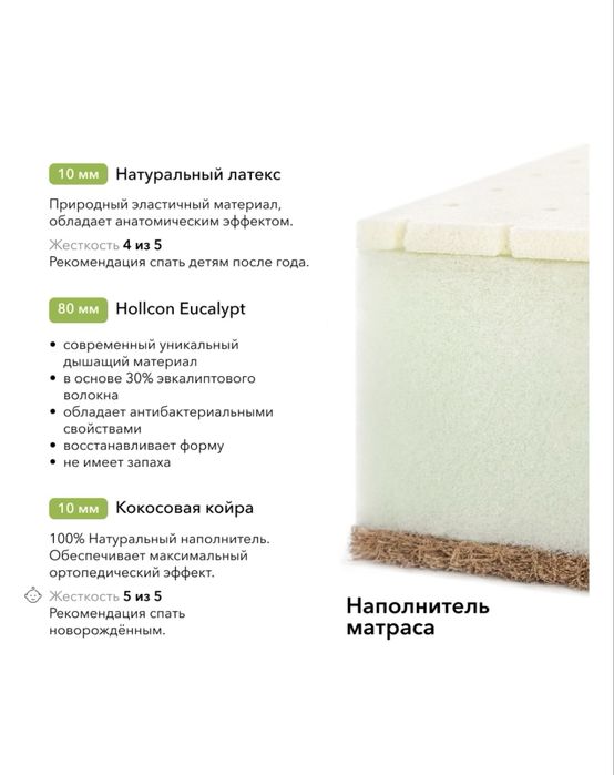 Продам матрас от happy baby