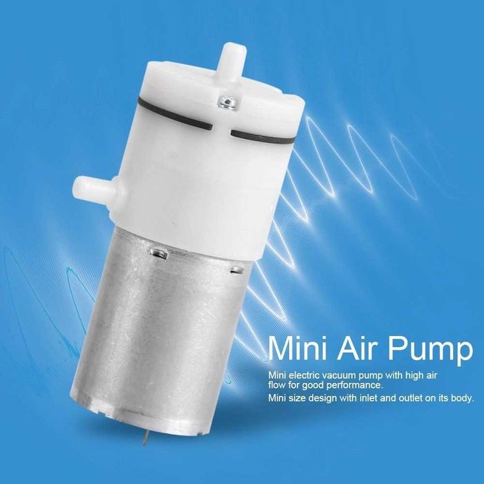 Pompă de vid - Delalman 12V Mini motor electric de pompă de aer