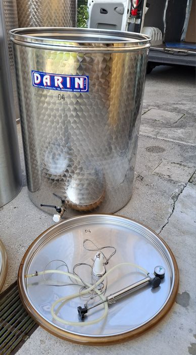 Butoi inox 400 litri