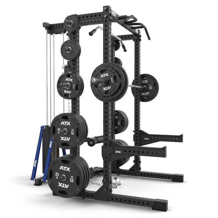 Стойка Half Rack / Скрипец 125 кг Тежести и Поставка за Дискове