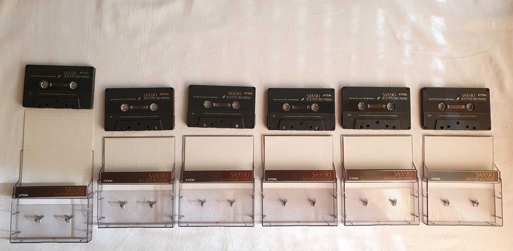 Аудио касети TDK SA-X100, TDK SA-X90