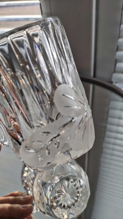 Малка масивна кристална каничка/латиера