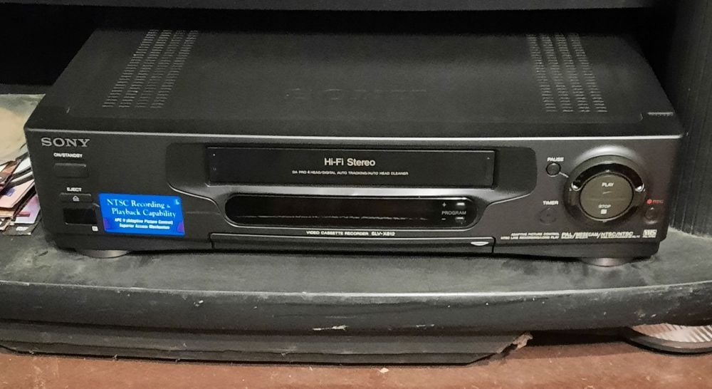 Видео VHS Sony записващо