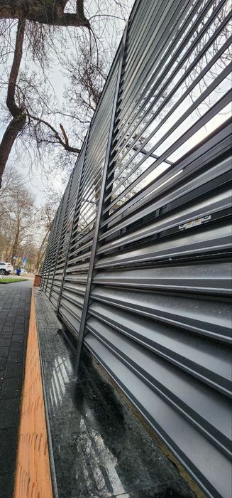 Металлические жалюзи заборы | Высокое качество