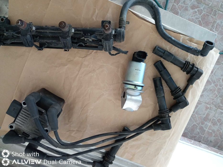 Kit ambreiaj OEM, TAMPON cutie OEM, ULEI OEM VAG (5 LITRI)+ Injectoare